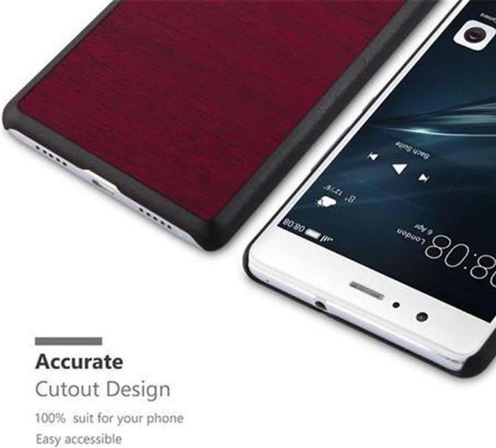 Productafbeelding Cadorabo Harde kaft Woody Cover (Huawei P9 Lite)