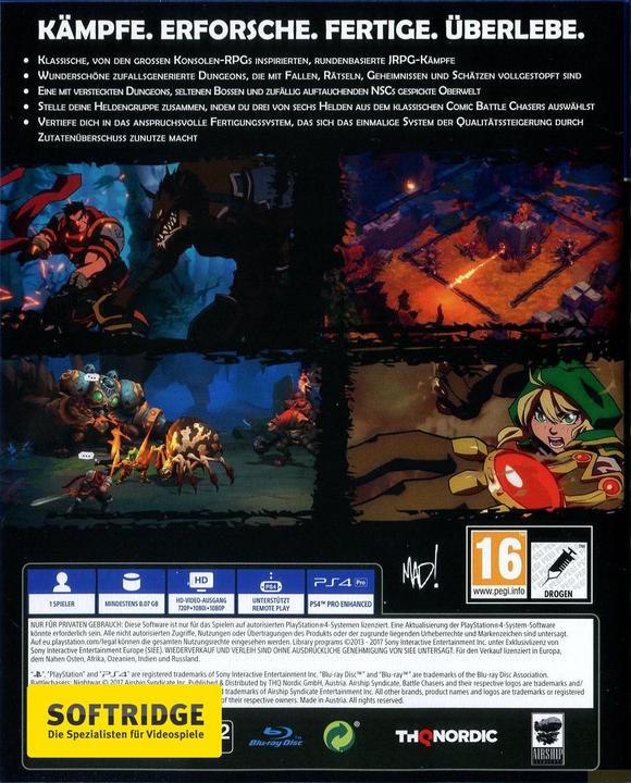 Produktbild THQ Battle Chasers: Nightwar (PS4, DE)