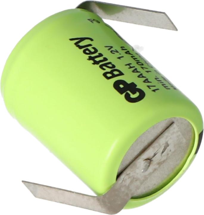 Actual product image AccuCell Akku KAN 1/3AAA Micro mit Lötfahne Z-Form (1 pcs., 1/3 AAA, 150 mAh, Battery + charger)