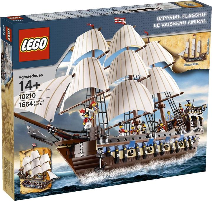 Produktbild LEGO Segelschiff - Collezionisti Special Imperial Flagship Sammlerstücke (10210, LEGO Seltene Sets)