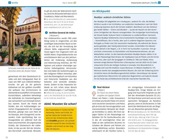 Actual product image Adac Reiseführer plus Andalusien (German, Jan Marot, 2025)