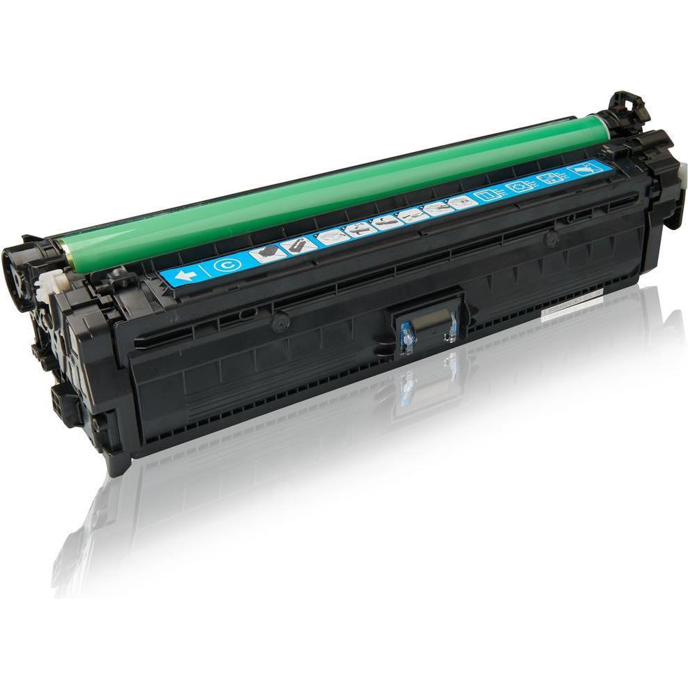 Inkadoo, Toner, Toner kompatibel zu HP CE341A / 651A Toner, cyan Cyan (C)