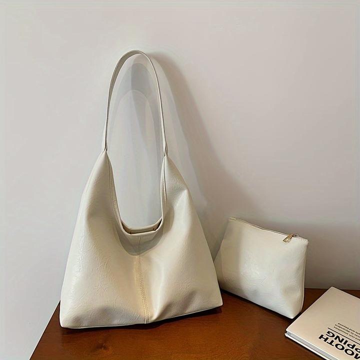 Only-Bags.Store Ein stilvolles und vielseitiges zweiteiliges Set, bestehend aus einer weichen und bequemen