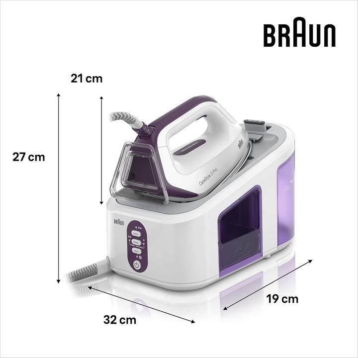 Immagine prodotto Braun BRA IS3155VI Stazione da stiro a vapore (2400 W, 430 g/min)