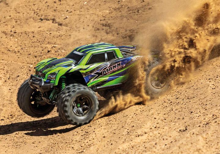 Immagine prodotto Traxxas X-Maxx ULTIMATE 4x4 VXL grünX 1/7 Monster-Truck Brushless, ohne Akku und Ladegerät (RTR pronto all'uso)