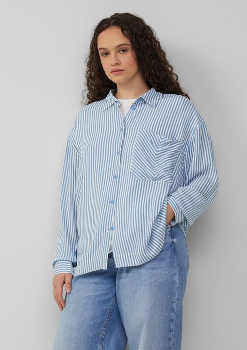 Produktbild S.Oliver Bluse Oversized Bluse aus Viskose (50)