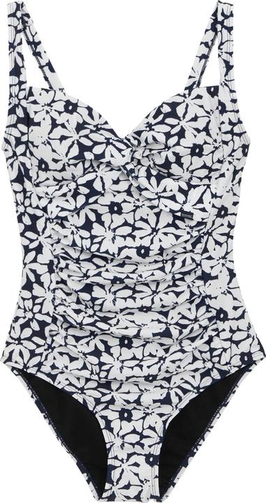 Actual product image Regatta Womens/Ladies Sakari Large Floral Tummy Control One Piece Swimsuit (36 D)