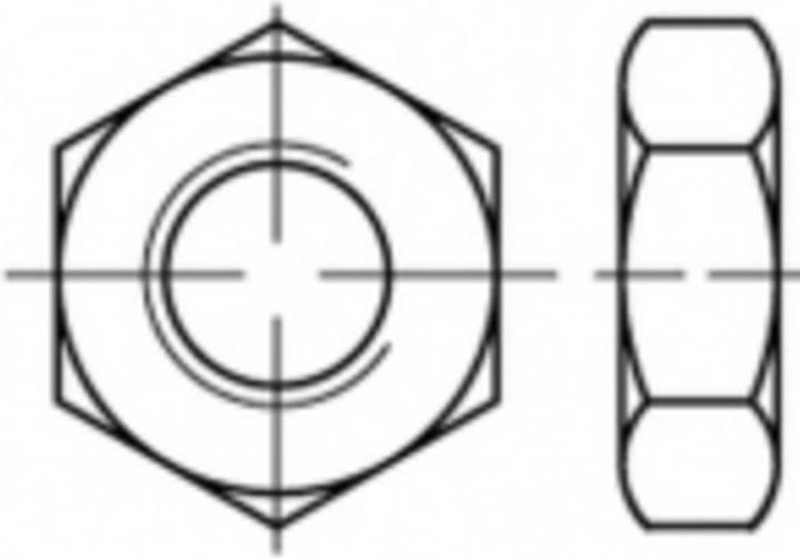 Produktbild Toolcraft Sechskantmuttern (M2)