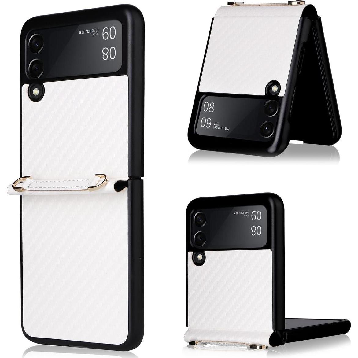 König Design Hülle Handy Schutz für Samsung Galaxy Z Flip3 5G Case Cover Tasche Etui Bumper (Samsung Galaxy Z Flip3), Sm...