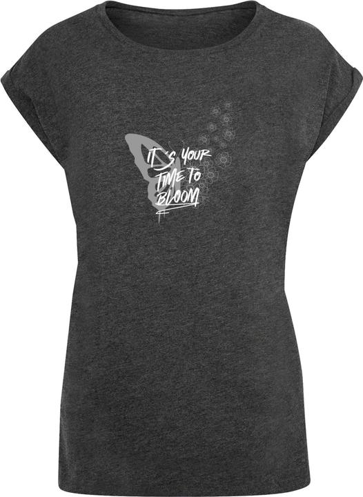 Produktbild Merchcode Ladies Its Your Time To Bloom Extended Shoulder Tee - 112545 (S)