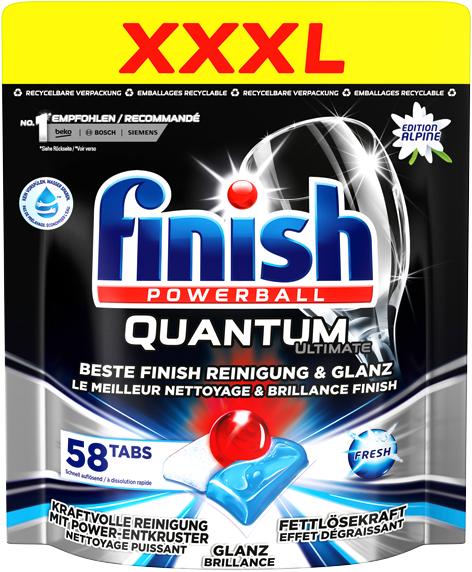 Produktbild Finish Quantum Ultimate XXL (Tabs, 58 Waschgänge)