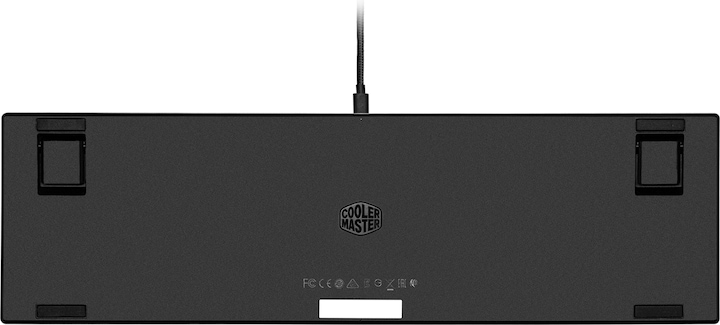 Produktbild Cooler Master gaming keyboard SK652 RGB LIGHTING MECHANICAL LOW PROFILE SWITCH RED (US, Kabelgebunden)