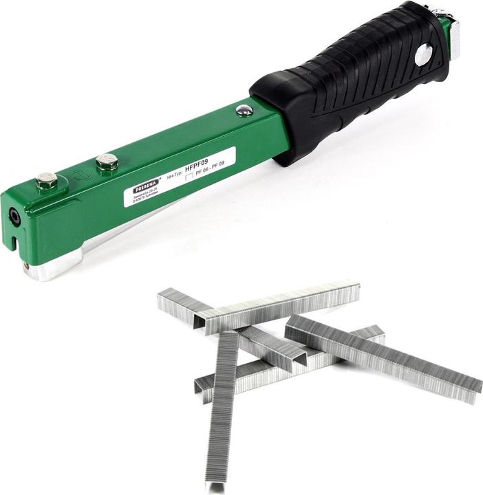Actual product image Prebena HFPF09 Stapling hammer for staples type PF from 6 - 9 mm + PF09CNK staples type P