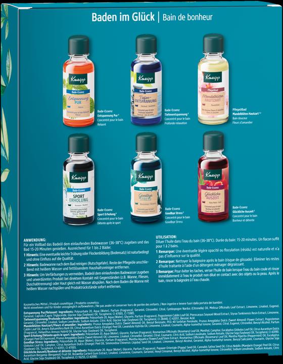 Actual product image Kneipp Baden im Glück (120 ml, Bath oil)