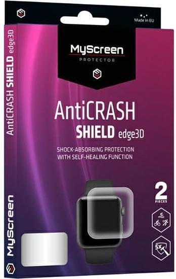 Actual product image MyScreen Protector MS Folia AntiCRASH SHIELD edge3D Apple Watch 7 45mm 2szt