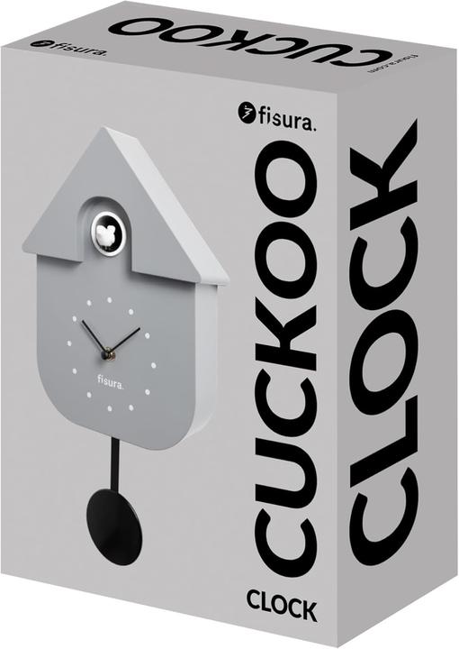 Actual product image Fisura CUCKOO CLOCK grey & black
