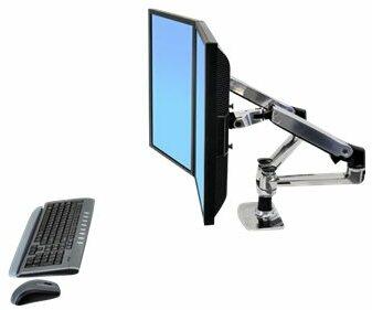 Produktbild Ergotron LX Monitor Arm mit patentierter CF-Technologie (Tisch, 27", 9 kg)