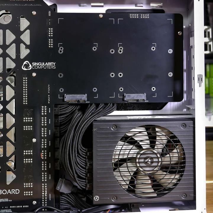 Produktbild Singularity Computers PowerBoard Verbindungskabel 6-Pin PCIE (10 cm)