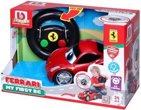 Actual product image BB Junior Ferrari 458 Italia with light and sound