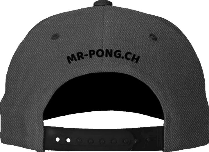 Actual product image MrPong Beer Pong Snapback Cap Grey (One size)