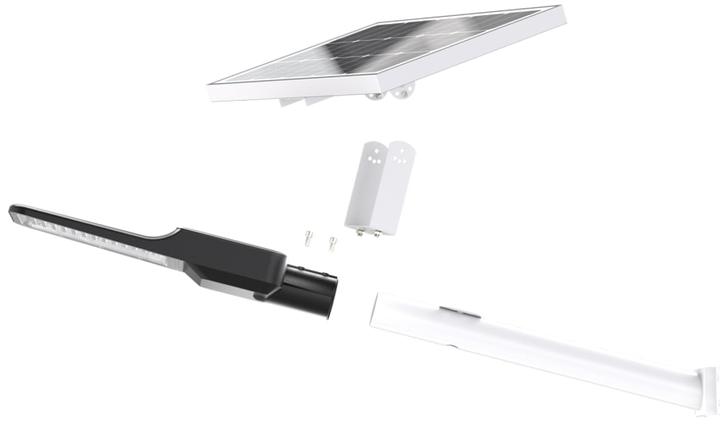 Produktbild Enovalite Solar LED-Strassenleuchte-PRO (4300 lm, IP65)
