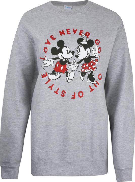 Produktbild Disney Liebe geht nie aus der Mode Sweatshirt mit Rundhalsausschnitt (S)