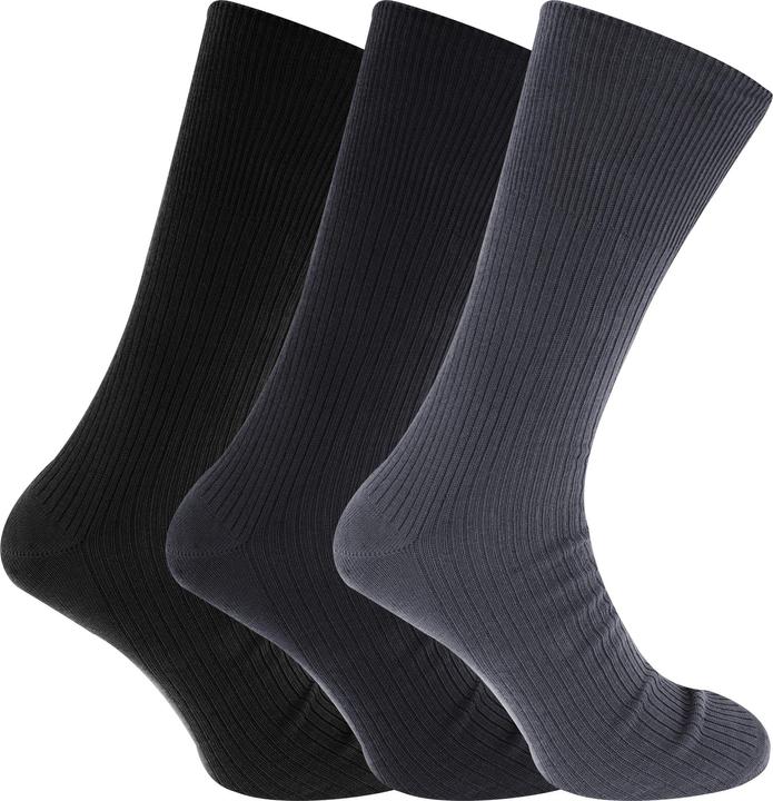 Produktbild Universal Textiles Big Foot Diabetiker Socken (3 Paar) (3er Pack, 39 - 45)