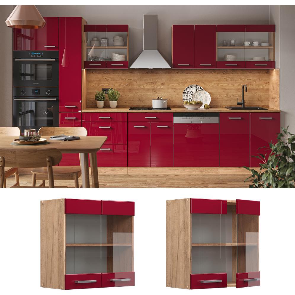 Thumbnail - Vicco, Regal, Küchenglasschrank R-Line (60 x 60 x 31 cm)