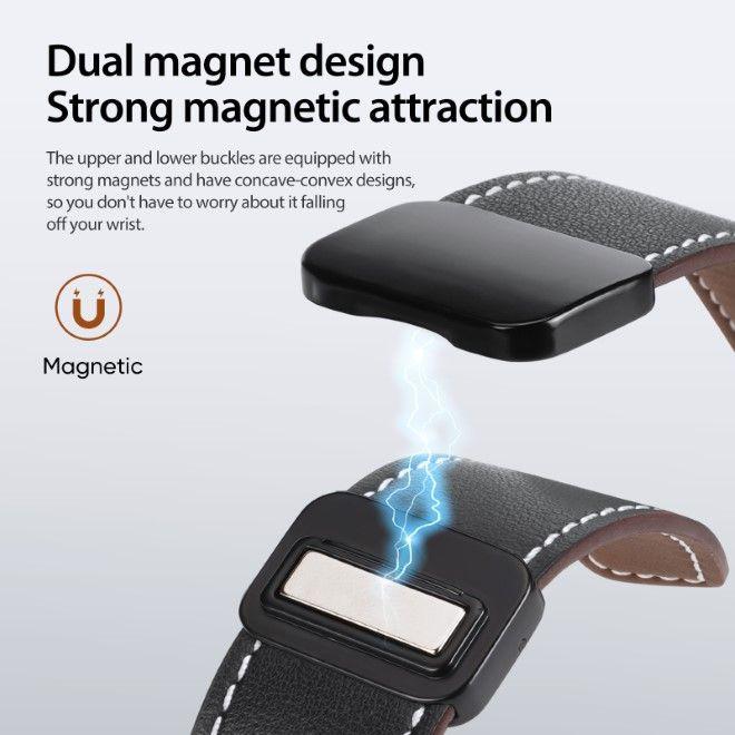 Immagine prodotto Dux Ducis Cinturino in vera pelle della serie YA (22 mm, Vera pelle, Galaxy Watch3 (45mm), Ingranaggio S3 Classic, Gear S3 Frontier)
