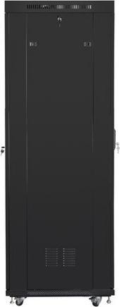 Immagine prodotto Lanberg laisvai pastatomas stelažas 19 colių spintelė 42U 600x800 stiklinių durų LCD butas juodas (42 HE, Rack da 19 pollici)