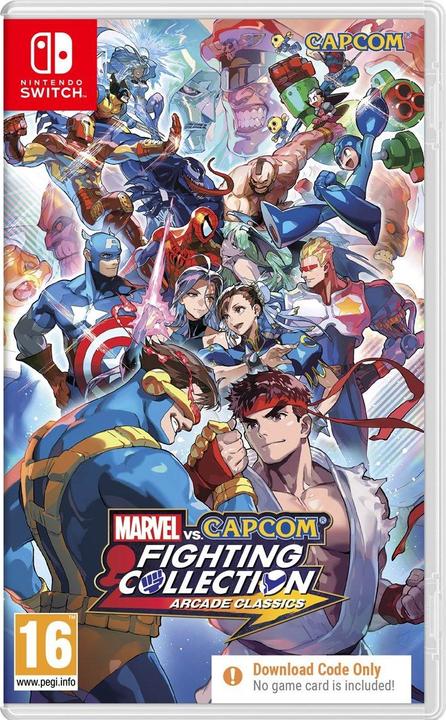 Actual product image Capcom Marvel vs. Fighting Collection: Arcade Classics (Code in Box) (Switch, Switch Lite, Switch OLED, EN)