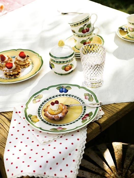 Actual product image Villeroy & Boch Bread Plate French Garden Fleurence (1 x, 17 cm)