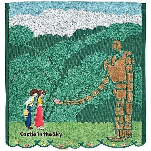 Studio Ghibli, Tovaglioli, LE CHATEAU DANS LE CIEL - Robot - Mini tovagliolo Imabari 34x36cm (1 pz., 36 x 34 cm)