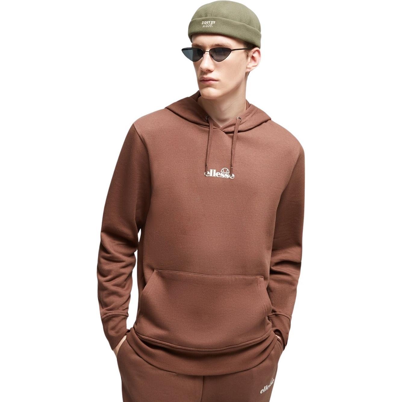 Ellesse, Herren, Pullover, hoodie ellee perhuta oh, Braun, (S)