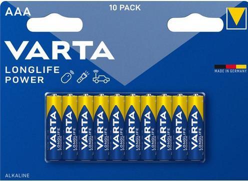 Image du produit Varta Pile LONGLIFE Power AAA NOUVELLE (10 pcs, AAA, 1260 mAh)