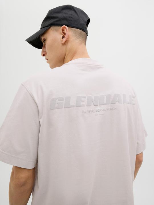 Actual product image Jack & Jones Rückenprint Rundhalsausschnitt T-shirt T-shirt (XL)