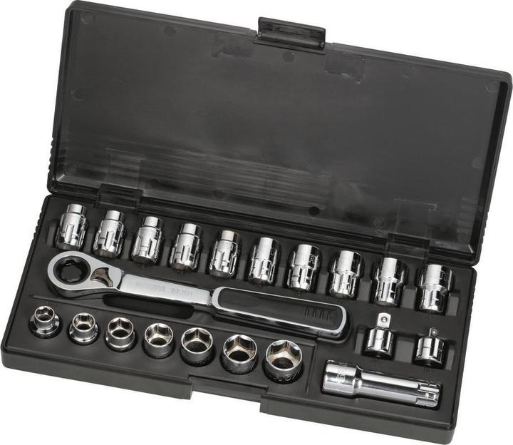 Produktbild SATA Durchsteckschlüssel-Satz, 3/8", 21-teilig, metrisch & zöllig