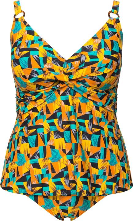 Immagine prodotto Ulla Popken Tankini con stampa astratta, coppe morbide e materiale riciclato (56)
