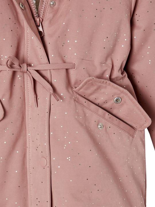 Image du produit Vertbaudet Warme Mädchen Winterjacke mit Glitzer und Webpelz, Recycling-Wattierung (122)