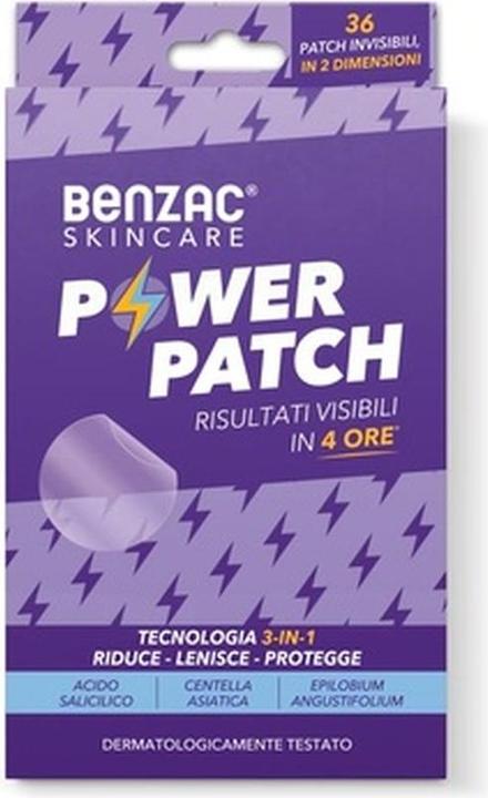 Benzac Skincare Power Patch Acne and Pimple Reducer with Salicylic Acid and Centella Asiatica