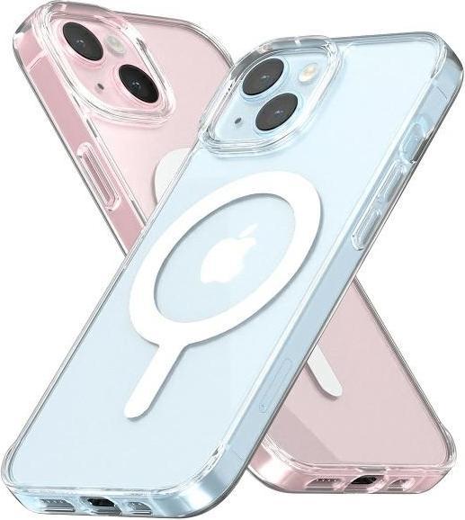 etui MagSafe Jelhard iPhone 15 / 14 / 13 6,1" transparent (Apple iPhone 15)