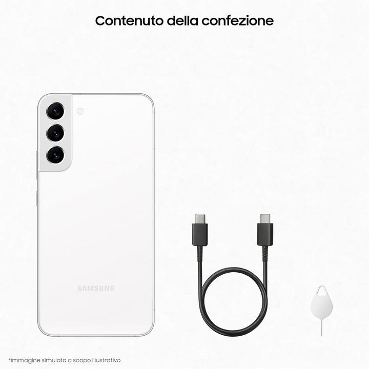 Produktbild Samsung Galaxy S22+ (256 GB, Phantom White, 6.60", Dual SIM, 5G)