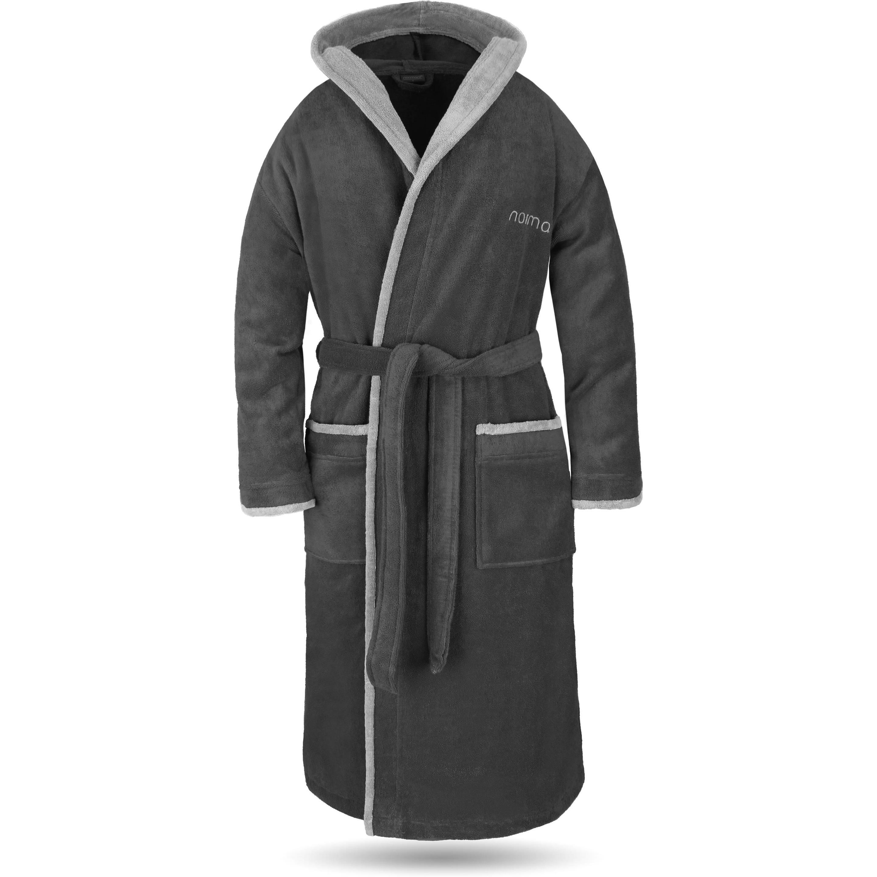 Normani, Bademantel, Damen Wellness-Bademantel aus 100% Baumwolle (4XL)