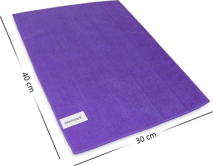 Image du produit Normani 6 pièces Chiffon en microfibre Chiffon de nettoyage pour la cuisine et la salle de bain (12 pcs)