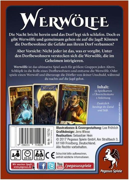 Produktbild Pegasus Werwölfe (Deutsch)