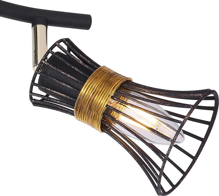 Immagine prodotto Globo Plafoniera nera 2xE14 (E14)