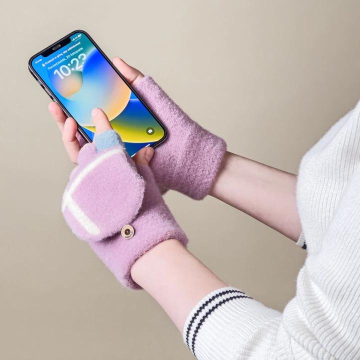 Produktbild Hurtel Miltenki Winterhandschuhe - rosa (One Size)
