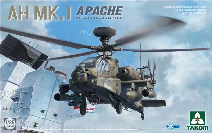 Immagine prodotto Takom Elicottero d'attacco Apache AH Mk.I