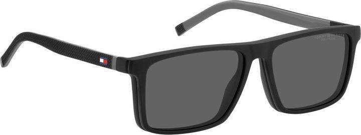 Immagine prodotto Tommy Hilfiger Th 2086/cs rechteckiger Kunststoffrahmen mit polarisierender Clip-on-Männer Sonnenbri