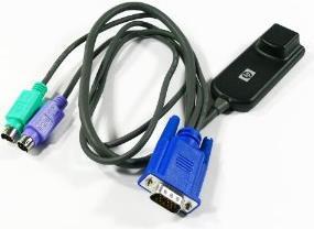 Image du produit HPE 262588-B21 Adaptateur d'interface KVM, PS/2-CAT5